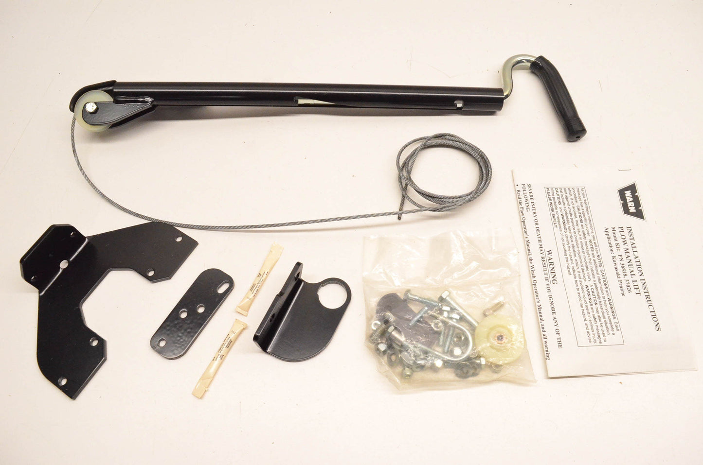 Warn 36818, 37026 Plow Manual Lift Kit NOS
