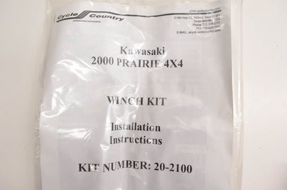 Cycle Country 20-2100 Winch Mount Kit NOS