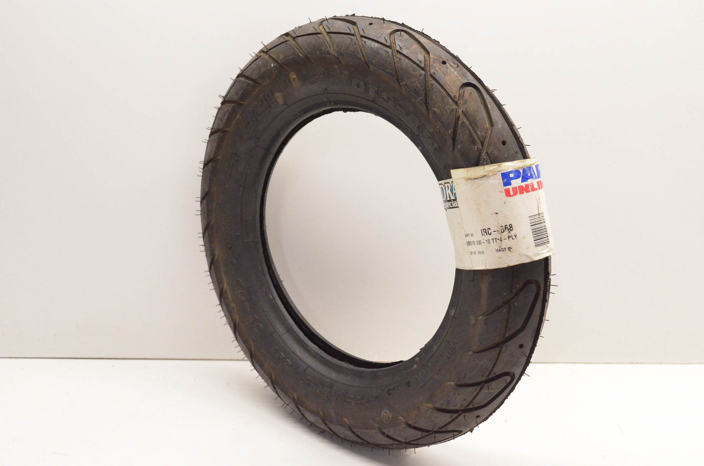 IRC IRC-868 Dolly MB-510 3.00-10 4PR Tire NOS