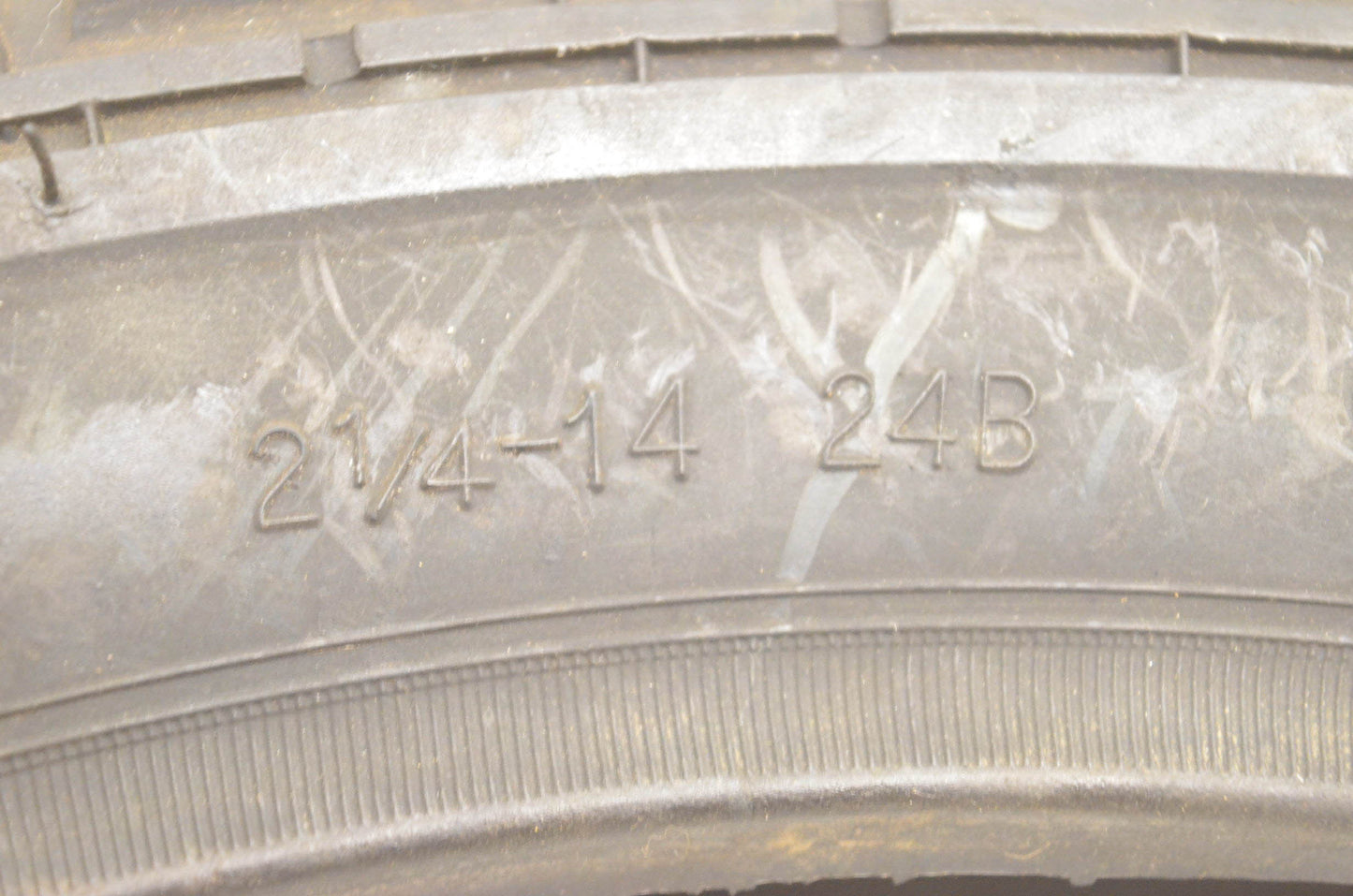 Cheng Shin 2.25-14 24B M/C Tire NOS