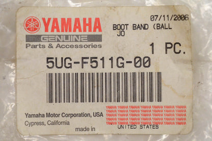 New OEM Yamaha 5UG-F511G-00-00 Boot Band NOS