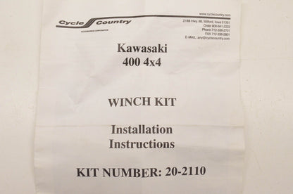 Cycle Country 20-2110 Winch Kit NOS