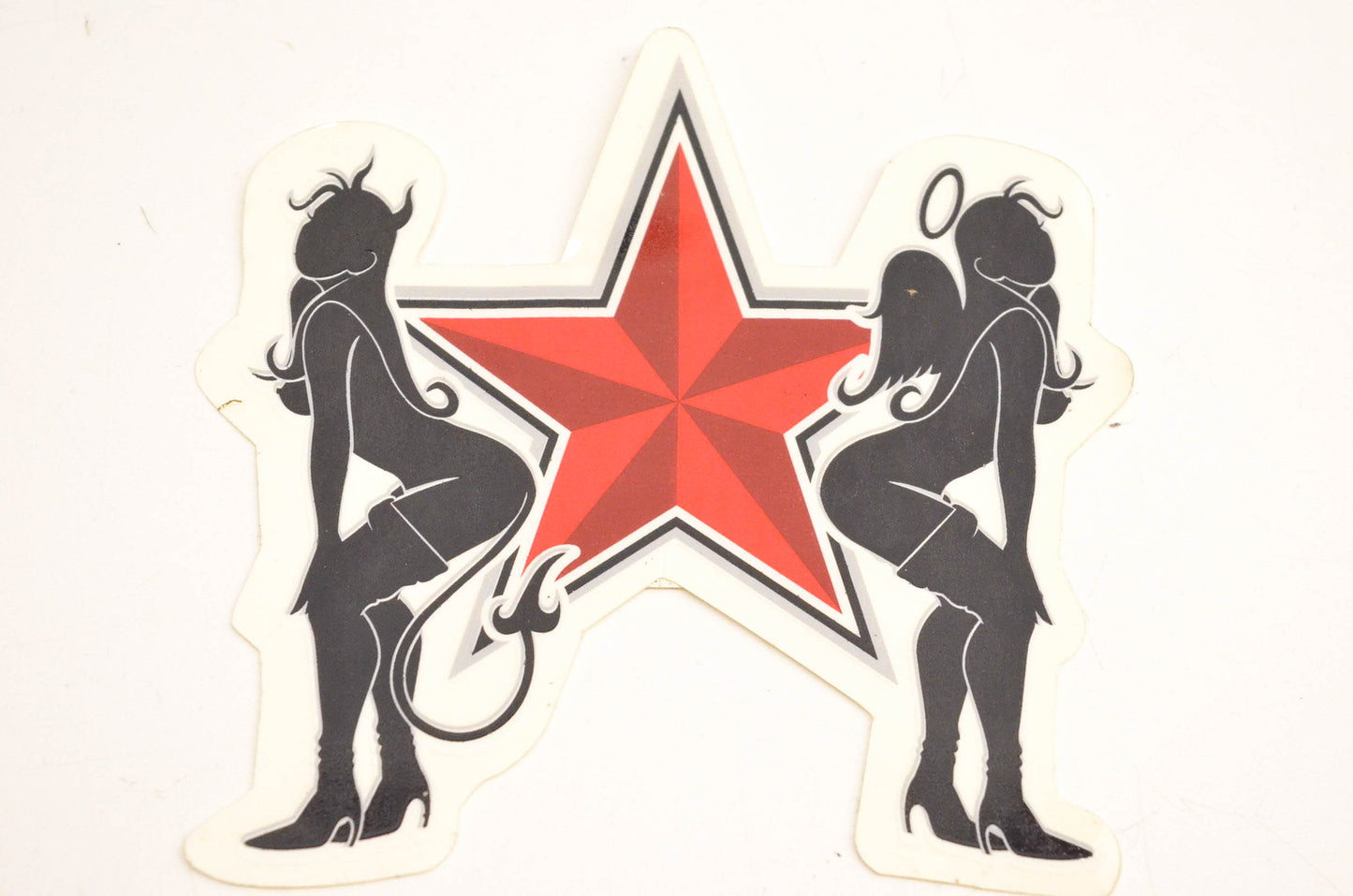 Aftermarket DA1977IN Girl Star Decal 4"x4". NOS