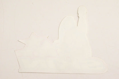Skin Girl Decal 4"x5". NOS