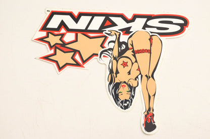 Skin Girl Decal 4"x5". NOS