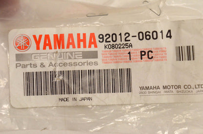 New OEM Yamaha 92012-06014-00 Button Head Bolt NOS
