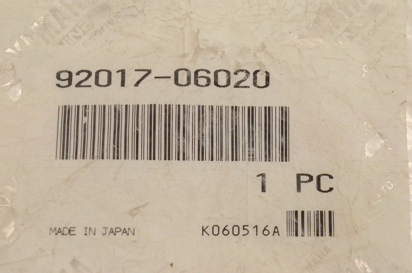 New OEM Yamaha 92017-06020-00 Button Head Bolt NOS
