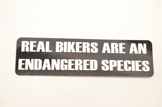 Aftermarket Bikers Novelty Decal 3.5"x1". NOS