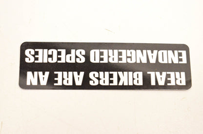 Aftermarket Bikers Novelty Decal 3.5"x1". NOS