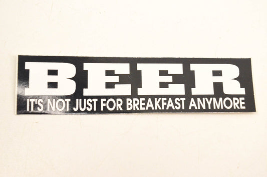 Aftermarket Beer Novelty Beer Decal 4"x1". NOS