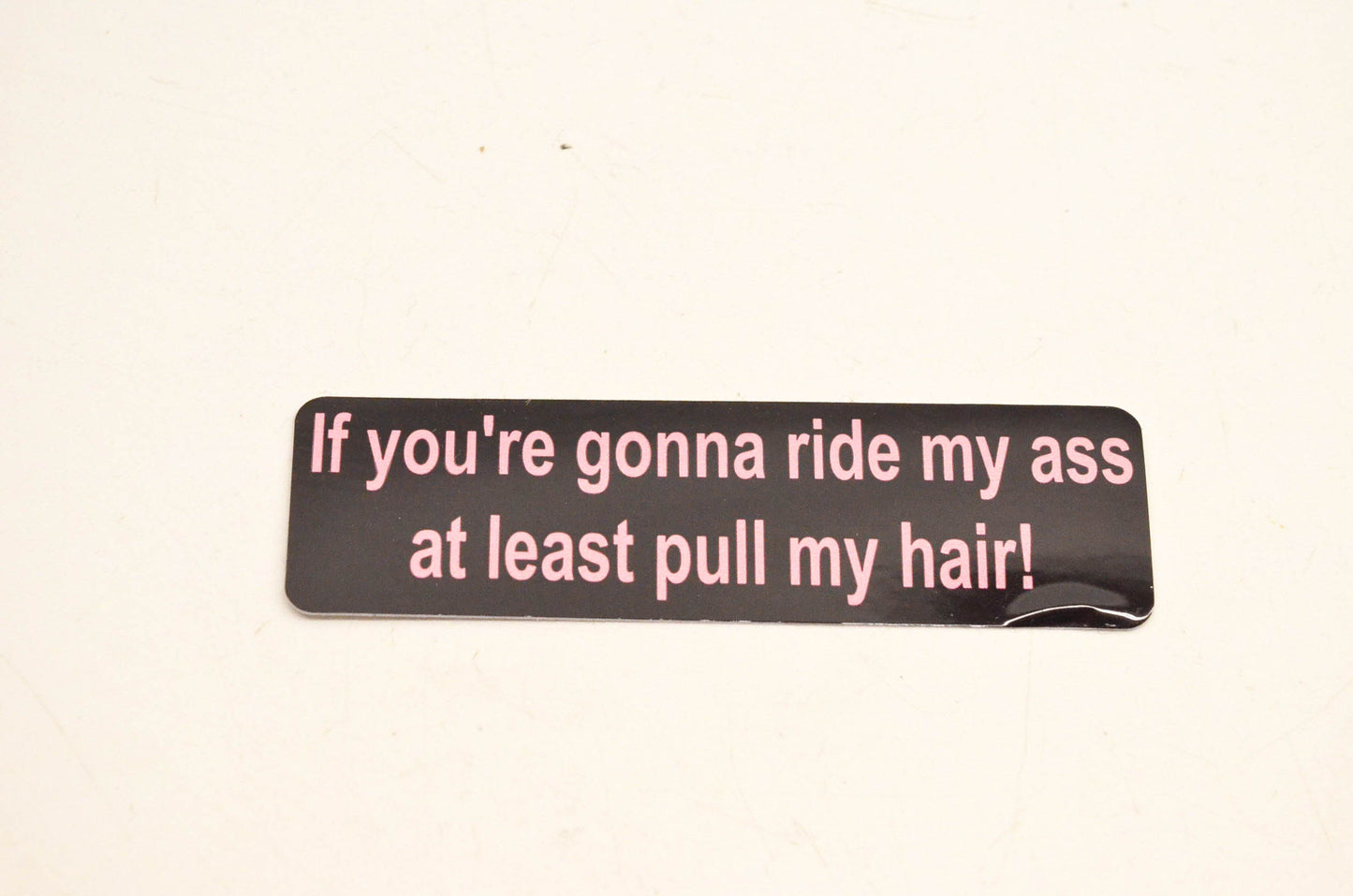 Aftermarket Novelty Decal 3"x1" NOS
