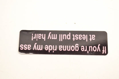 Aftermarket Novelty Decal 3"x1" NOS