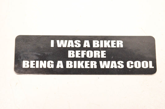 Aftermarket Novelty Decal 3"x1" NOS