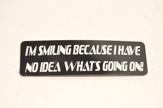 Aftermarket Novelty Decal 3"x1" NOS