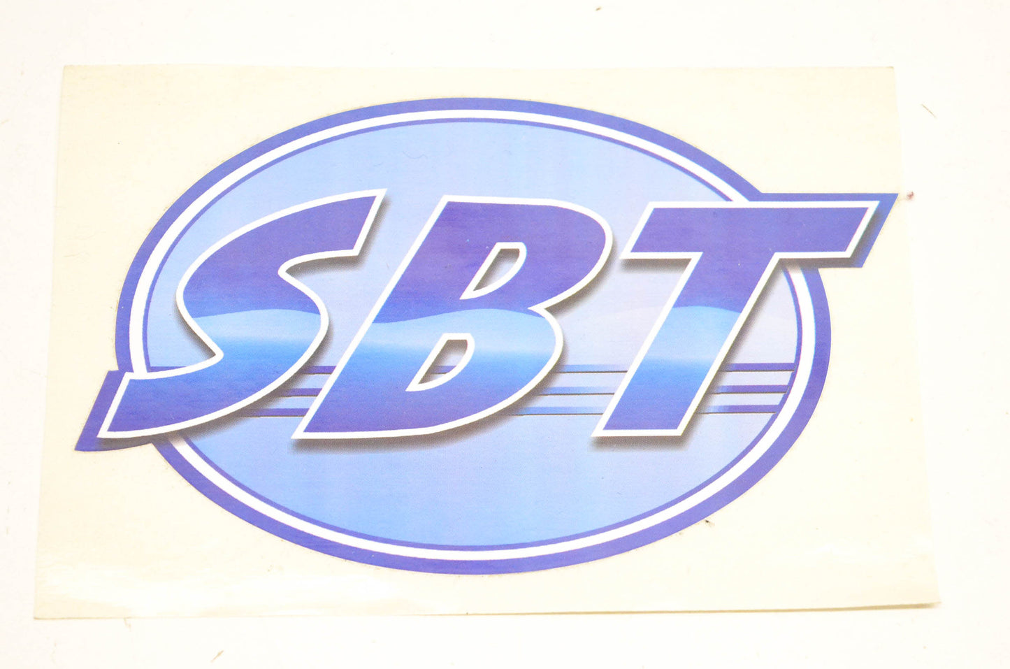 SBT SBT Logo Decal 3.5"x6". NOS