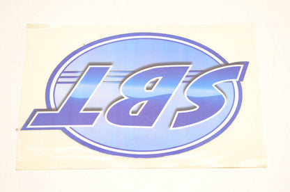 SBT SBT Logo Decal 3.5"x6". NOS