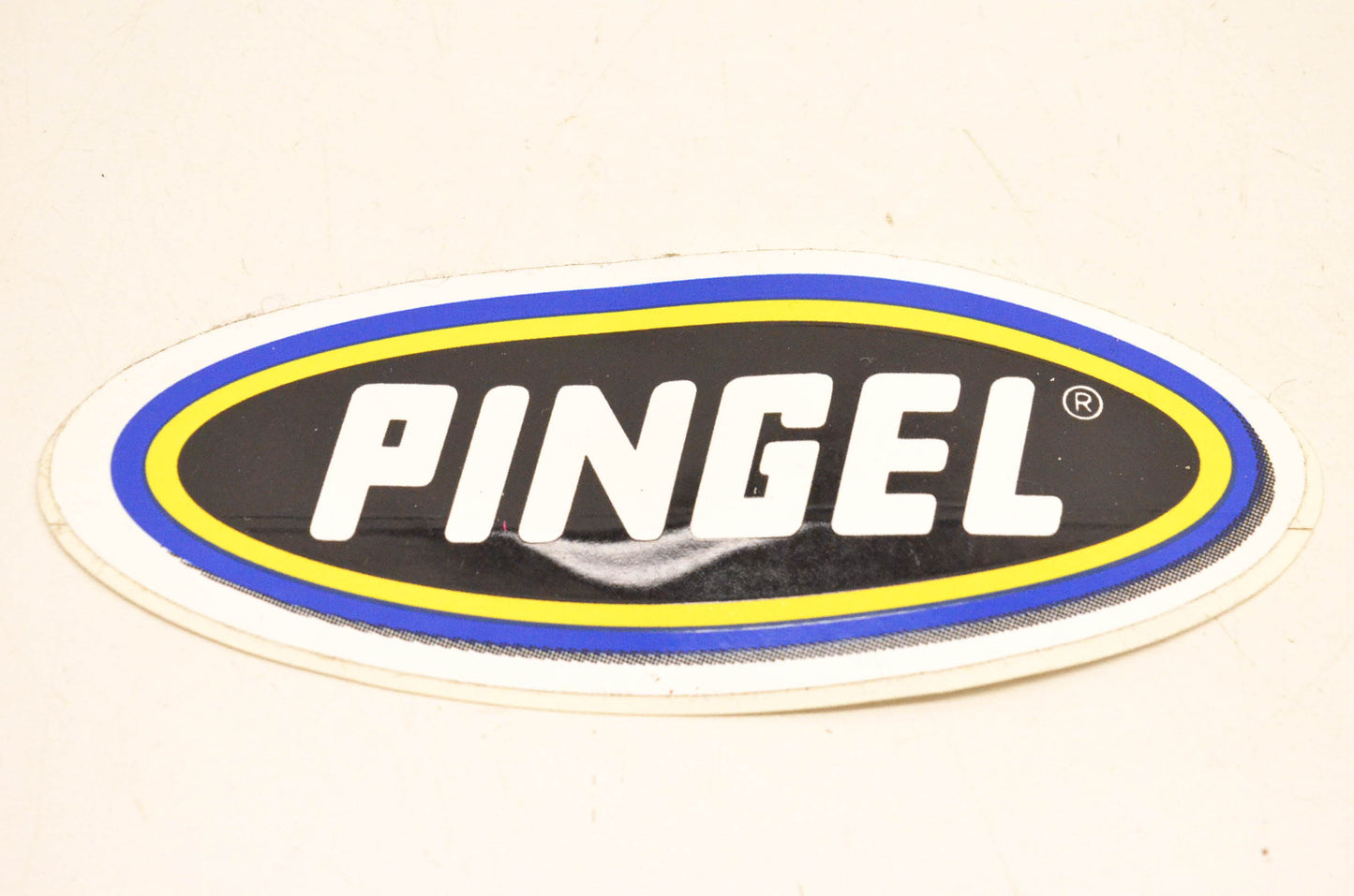 Pingel Oval Logo Decal 5"x2". NOS