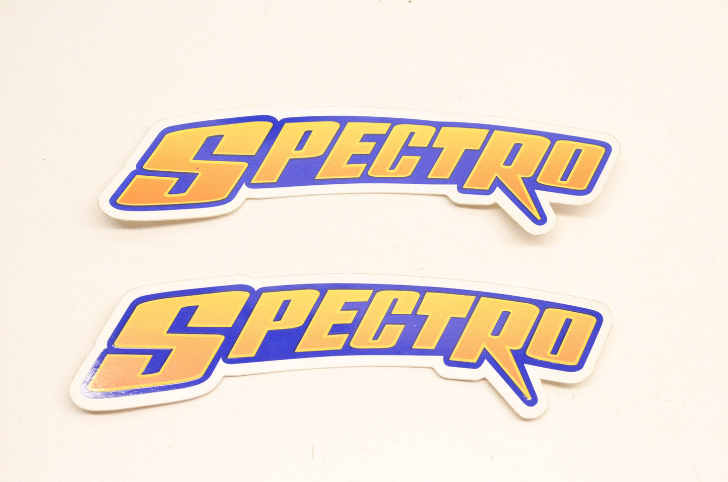 Spectro Logo Decal 6"x2". Qty 2 NOS