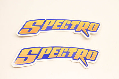 Spectro Logo Decal 6"x2". Qty 2 NOS