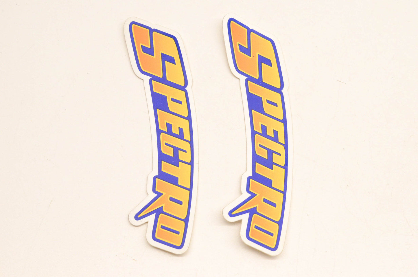 Spectro Logo Decal 6"x2". Qty 2 NOS