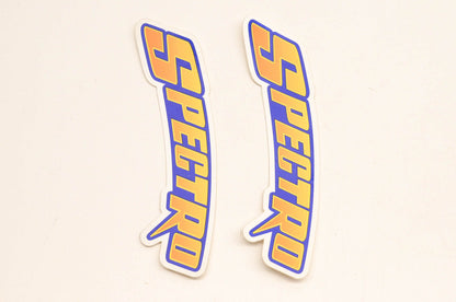 Spectro Logo Decal 6"x2". Qty 2 NOS