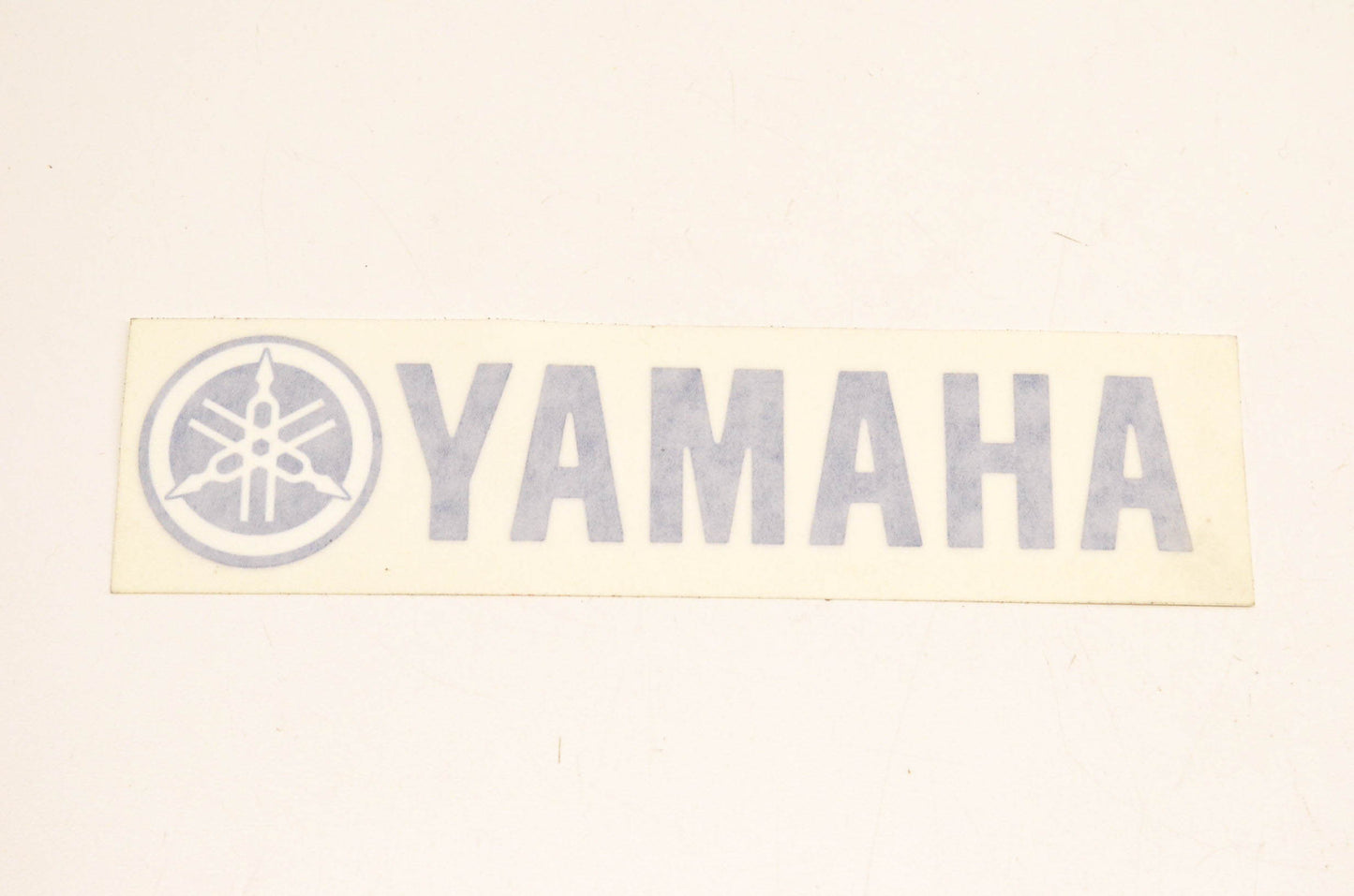 New OEM Yamaha Blue 6" Logo Decal NOS