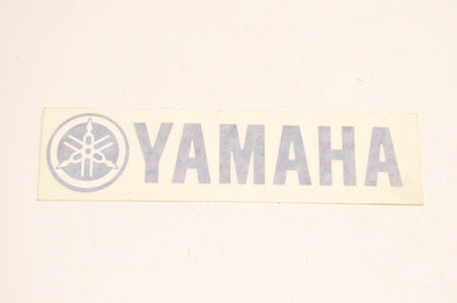 New OEM Yamaha Blue 6" Logo Decal NOS