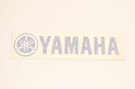 New OEM Yamaha Blue 6" Logo Decal NOS