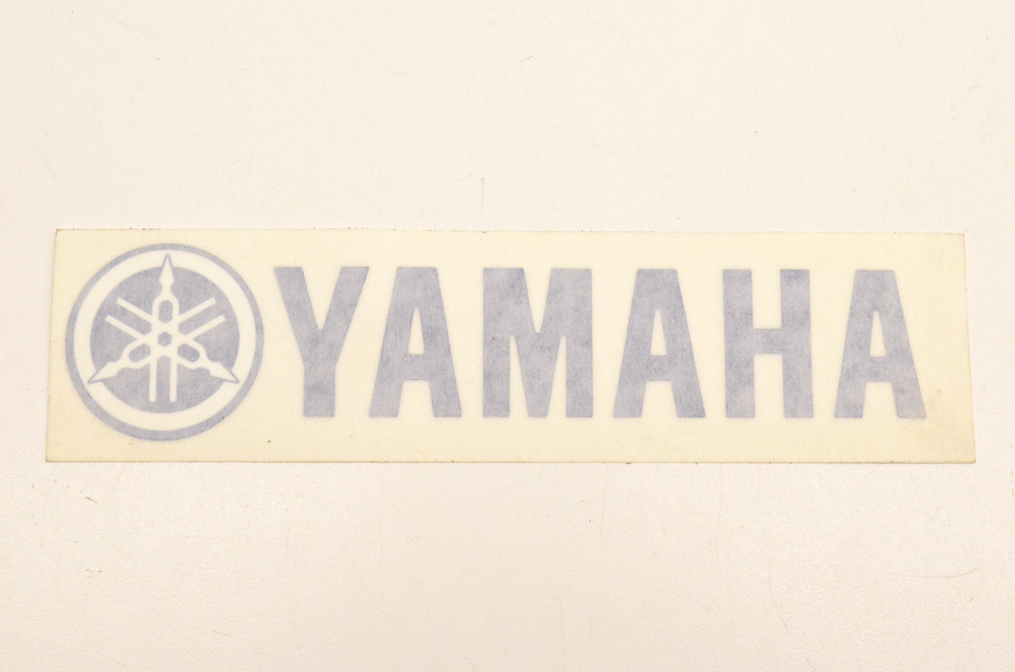 New OEM Yamaha Blue 6" Logo Decal NOS