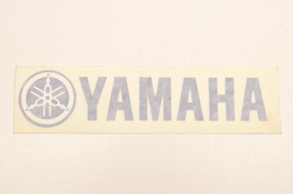 New OEM Yamaha Blue 6" Logo Decal NOS