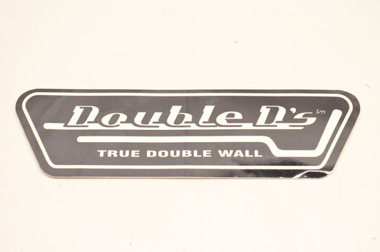 Double D's Performance True Double Wall Decal 6"x2". NOS