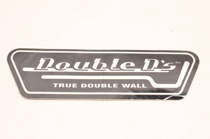 Double D's Performance True Double Wall Decal 6"x2". NOS