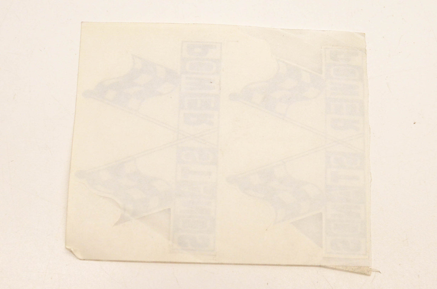 PSR Power Stands Checkered Flag Decal Approx. Size 4"x2" Two per sheet NOS