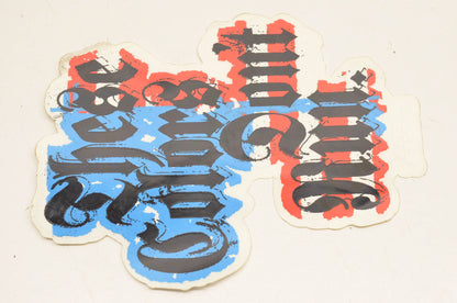 No Fear DA2000IN These Colors Don't Run Decal 5"x6". NOS
