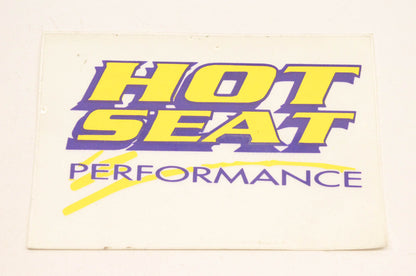 Hot Seat Performance Logo Decal 4"x6". NOS