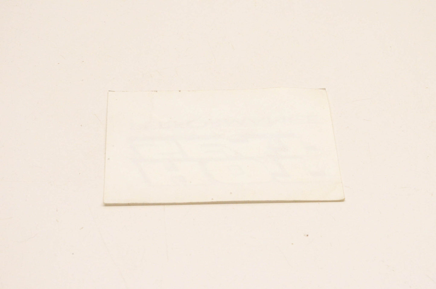 Hot Seat Performance Logo Decal 4"x6". NOS
