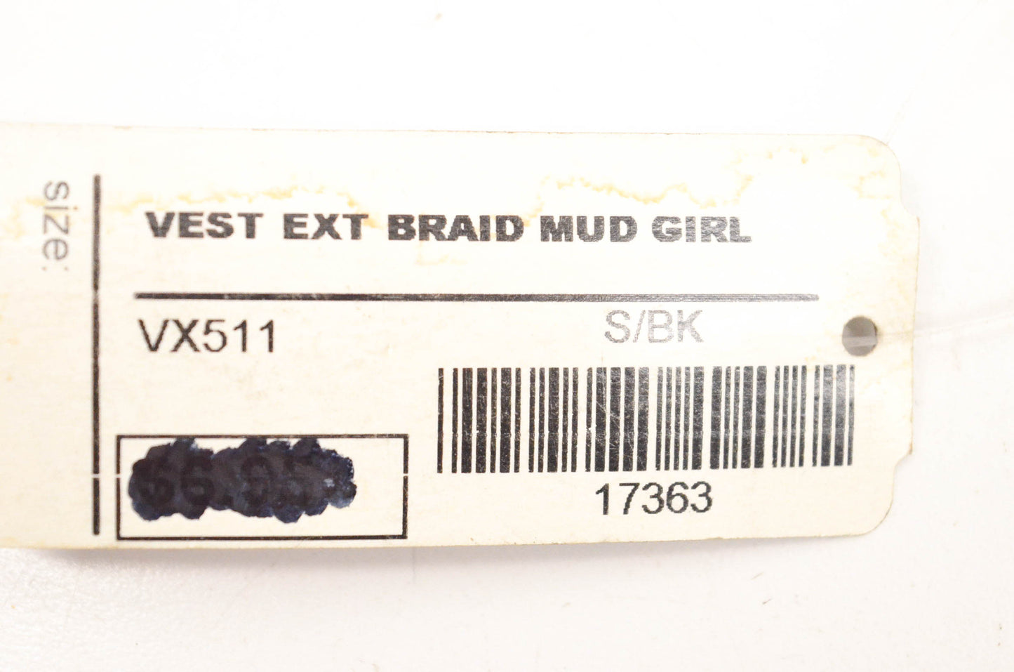 Hot Leathers VX511 Vest Extender Braid Mud Girl NOS