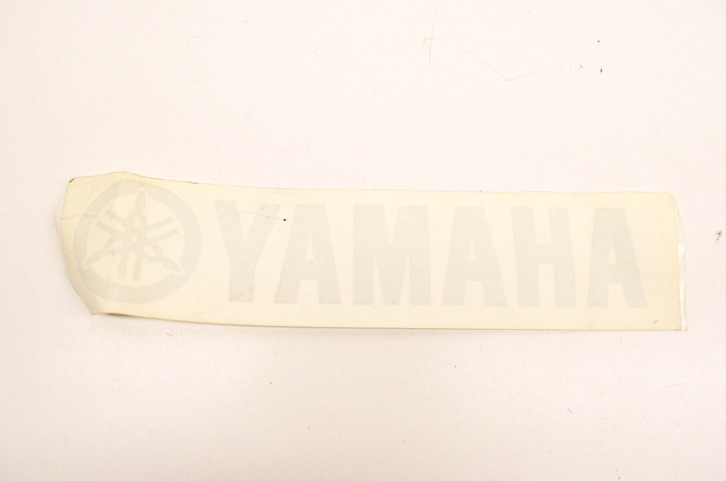 New OEM Yamaha Black Logo Decal 13"x3". NOS