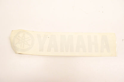 New OEM Yamaha Black Logo Decal 13"x3". NOS