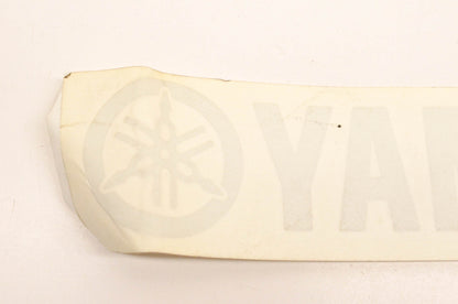 New OEM Yamaha Black Logo Decal 13"x3". NOS
