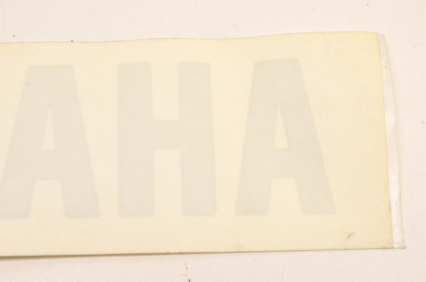 New OEM Yamaha Black Logo Decal 13"x3". NOS