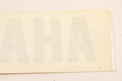 New OEM Yamaha Black Logo Decal 13"x3". NOS