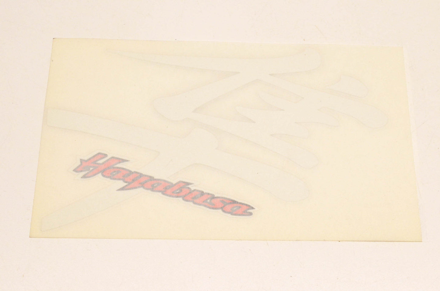 New OEM Suzuki 99950-19249 Hayabusa Japanese Symbol Decal Approx. Size 9"x5" NOS