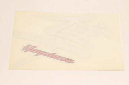 New OEM Suzuki 99950-19249 Hayabusa Japanese Symbol Decal Approx. Size 9"x5" NOS
