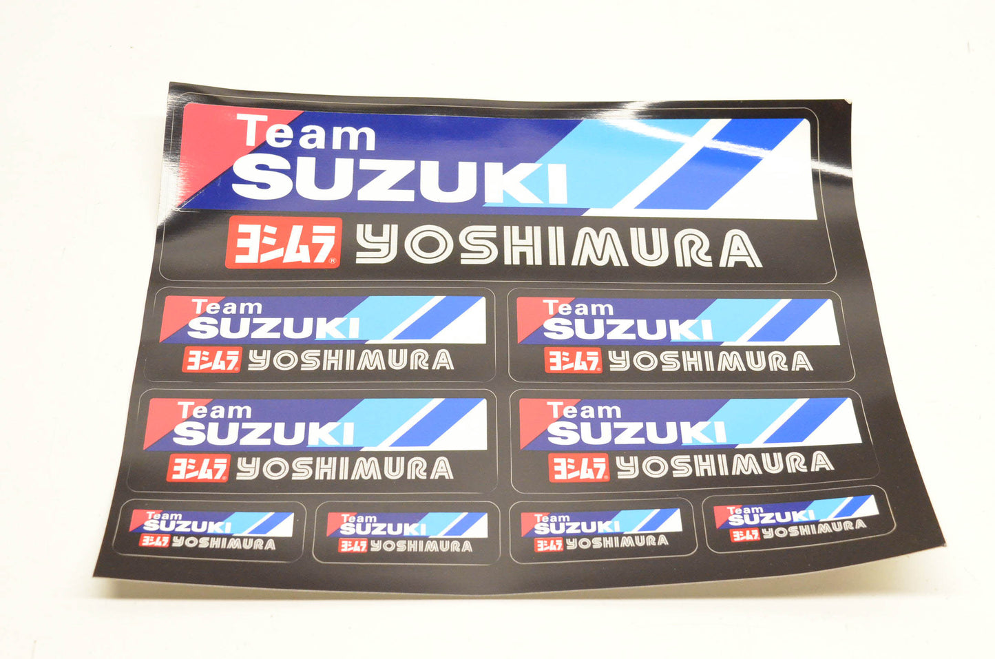 New OEM Suzuki 99950-19259-000 Yoshimura Decal Sheet NOS
