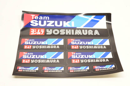 New OEM Suzuki 99950-19259-000 Yoshimura Decal Sheet NOS