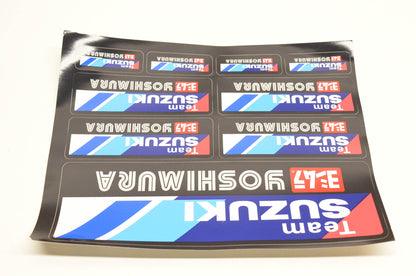 New OEM Suzuki 99950-19259-000 Yoshimura Decal Sheet NOS