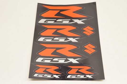 New OEM Suzuki 99950-19254-000 GSXR Decal Sheet NOS