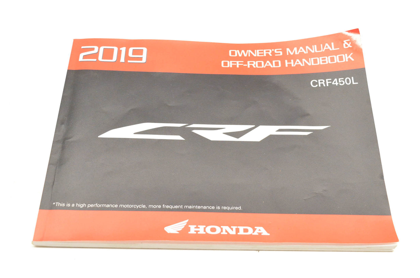 OEM Honda 31MKE900 CRF450L Owner's Manual And Offroad Handbook