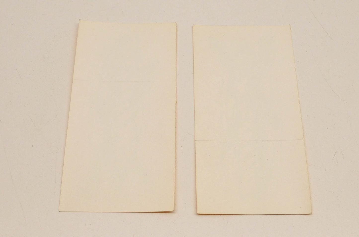 Aftermarket Yellow Team Stickers 4"x8". Qty 2 NOS
